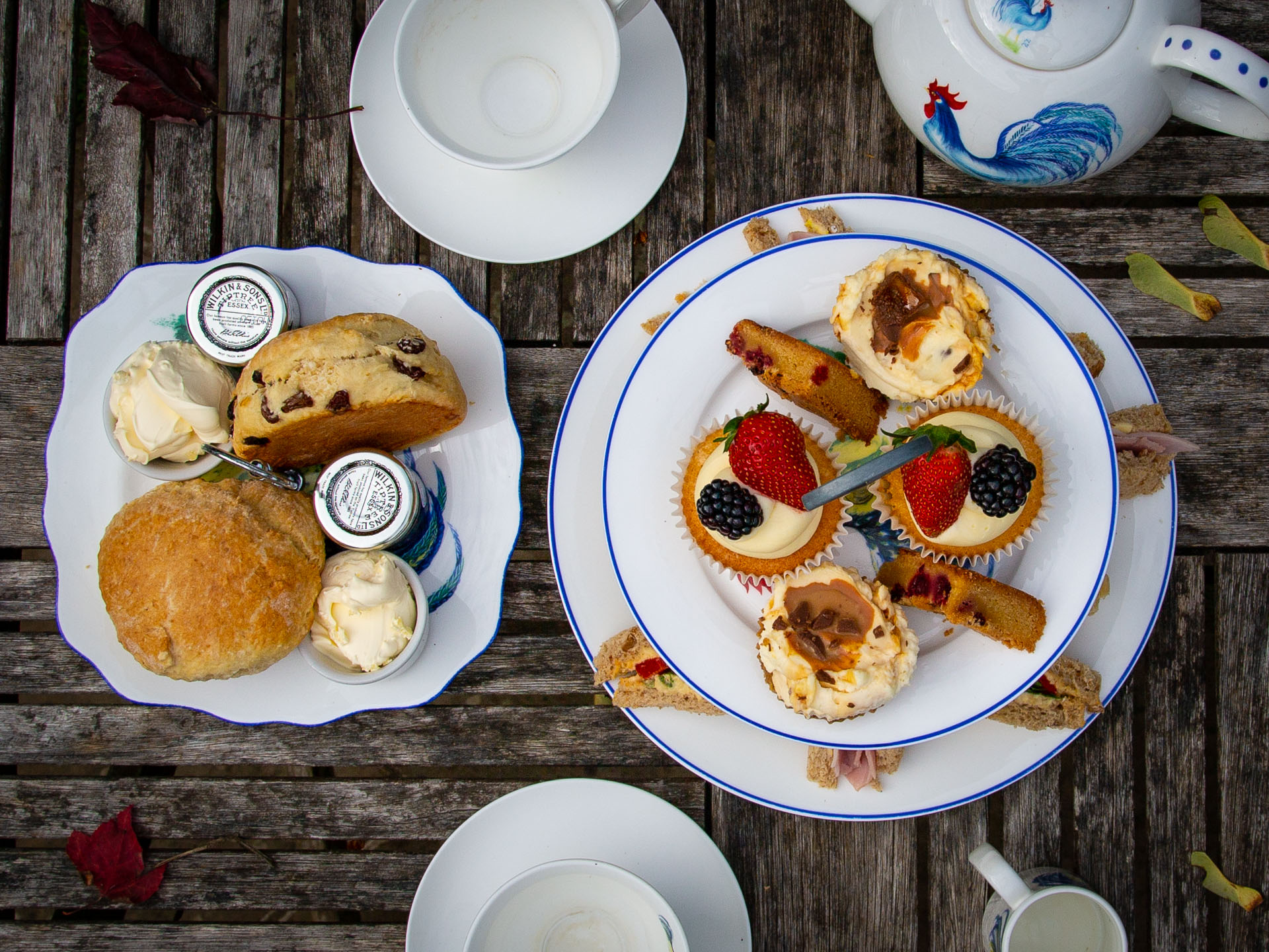 afternoon tea at the tea barn